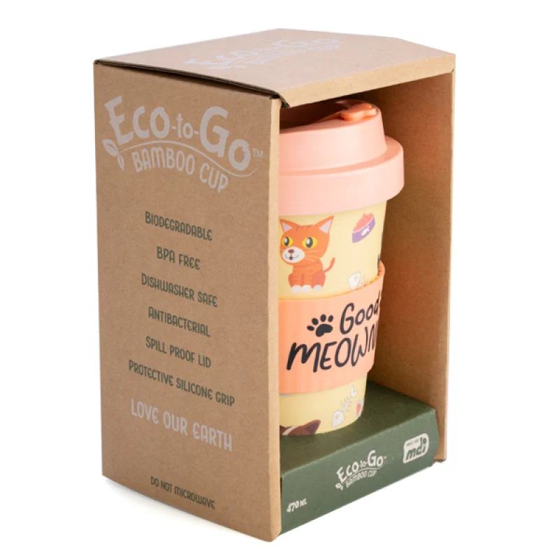 Cat Eco Coffee Cup - Image 3