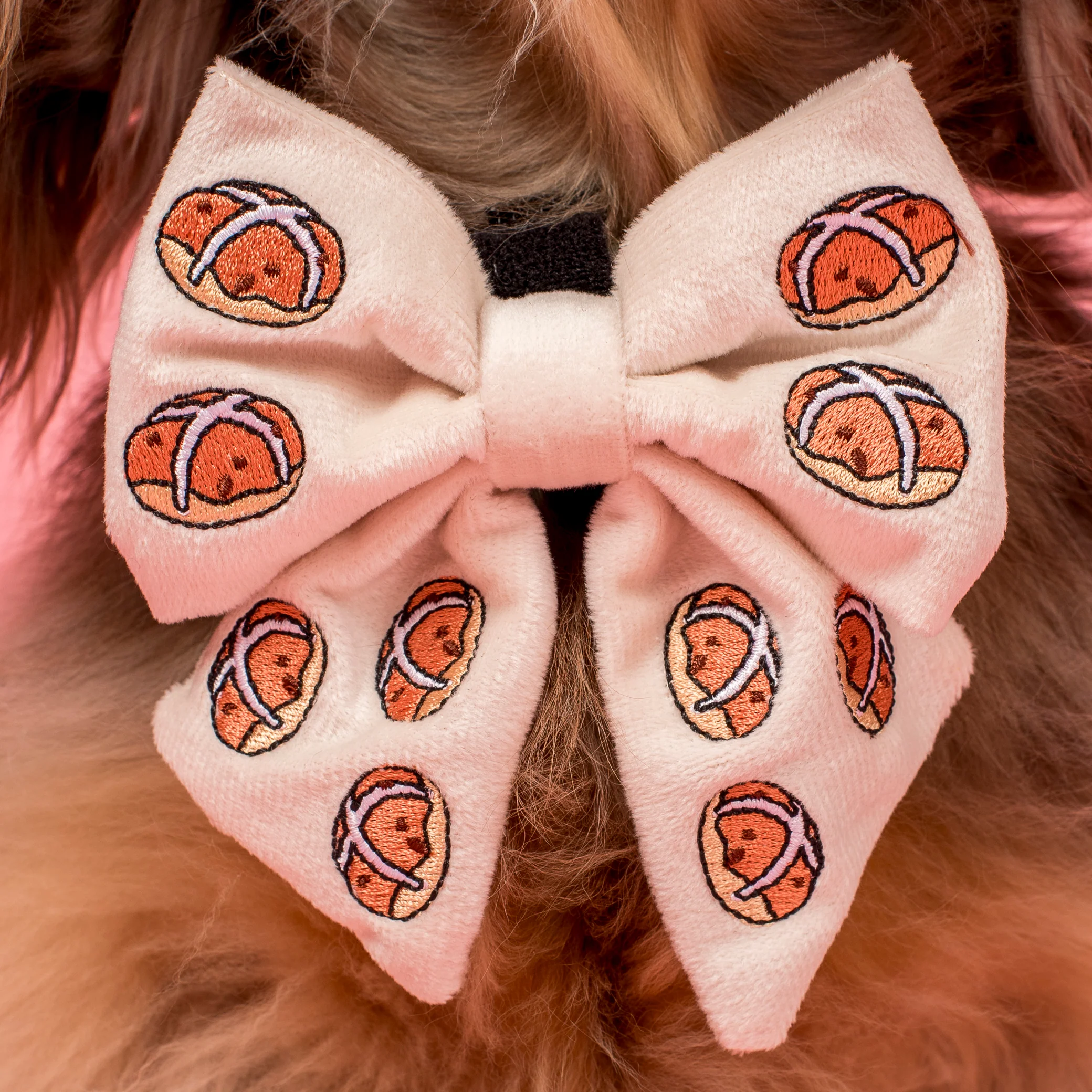 Hot Cross Buns: Velvet Sailor Bow - Image 2