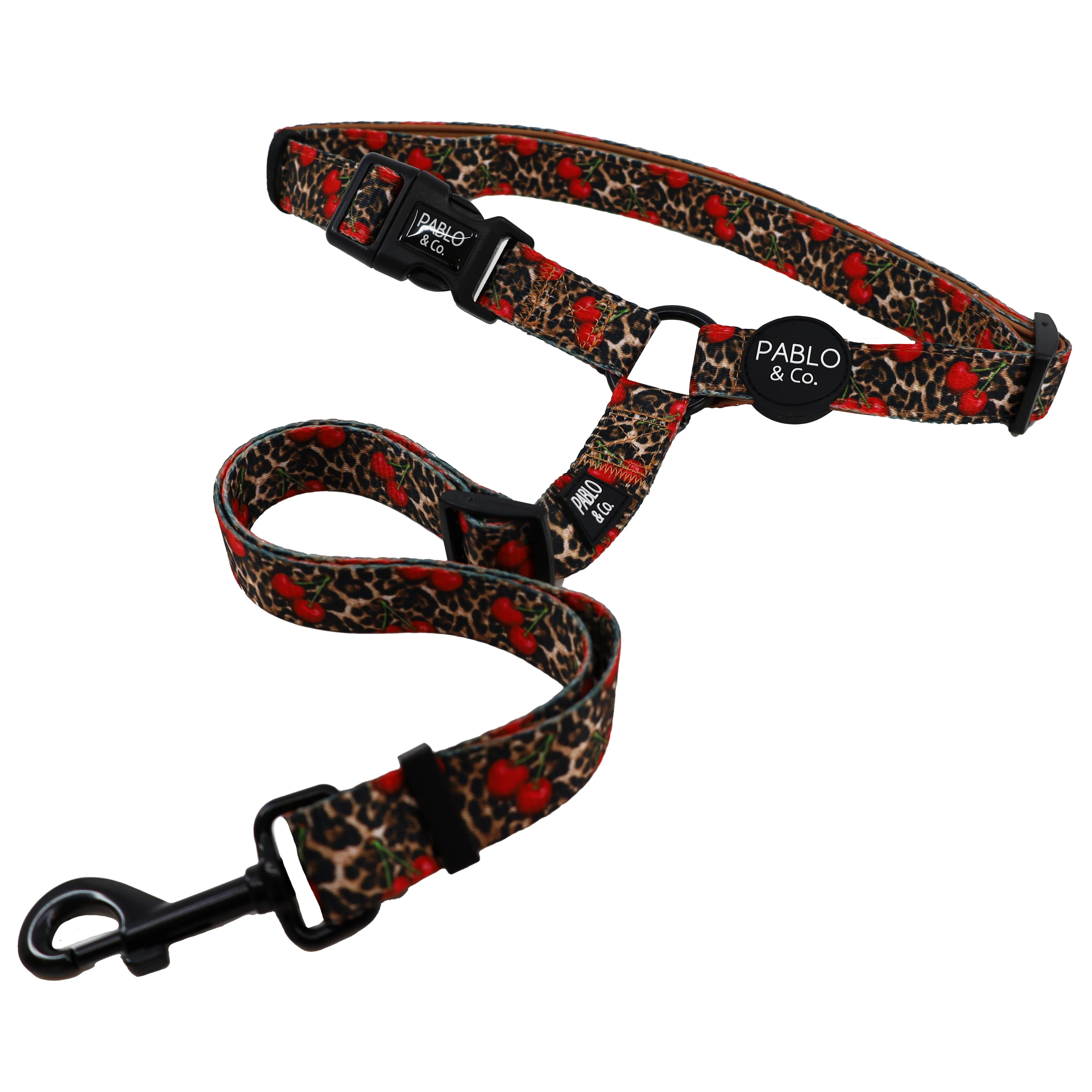 Leopard Cherries: Headrest Car Restraint - Image 3