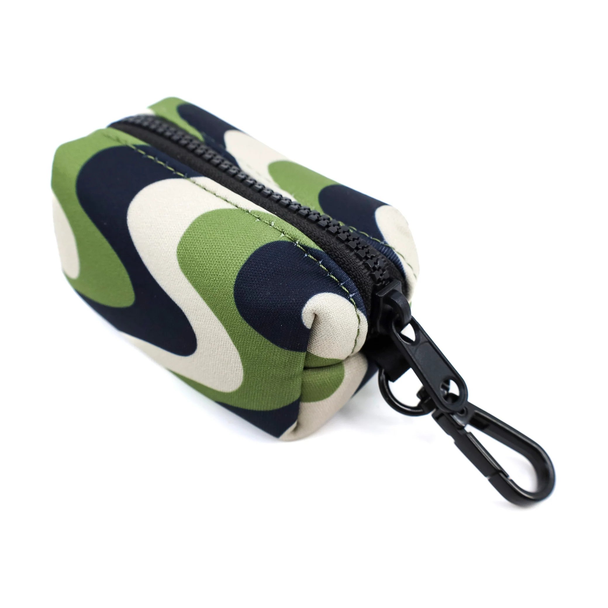 Navy Wavy - Poop Bag Holder - Image 2