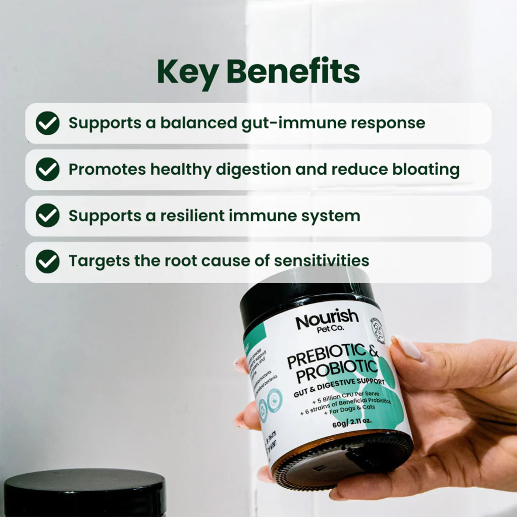 Nourish Pet Co Prebiotic And Probiotic Gut And Digestive Support For Dogs 60g - Image 2