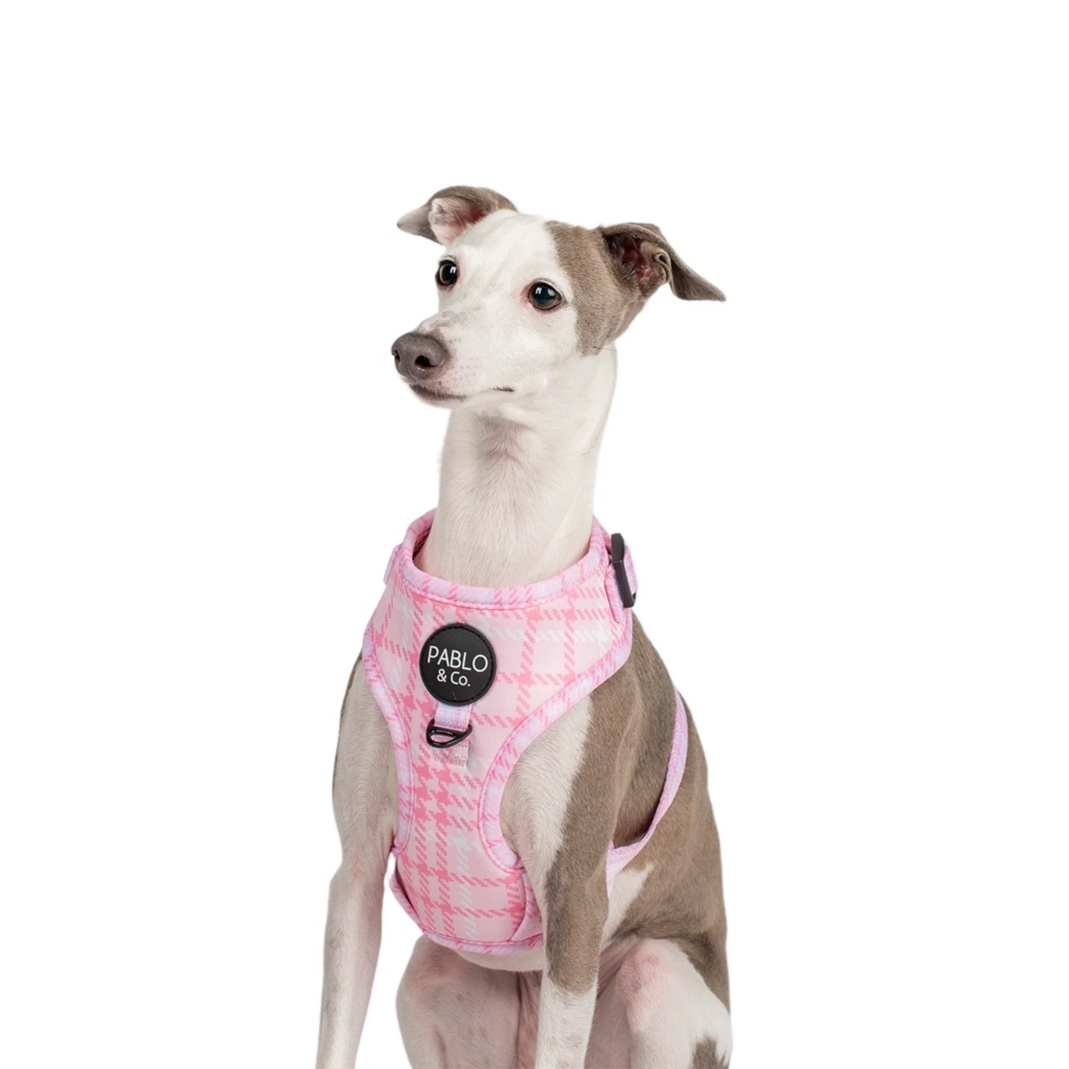 Pink Houndstooth: Adjustable Harness - Image 7