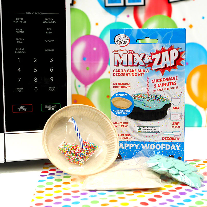 Wagalot: Happy Woofday Cake Mix - Blue - Image 2